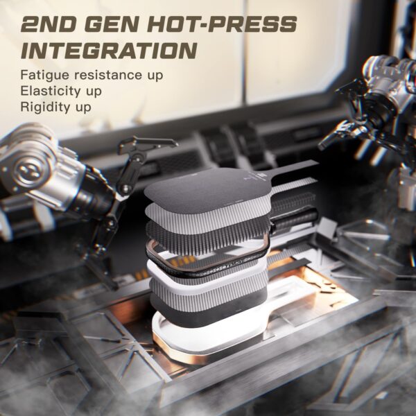 Pickleball Paddle with 3K T800 Raw Carbon Fiber Surface & 16mm V-Sonic IV Power Core, Premium Pickle Ball Racket Designed for Increased Power & Ultimate Spin, USAPA Approved