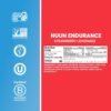 Nuun Hydration Endurance Powder, Strawberry Lemonade + Caffeine, Workout Support, 5 Essential Electrolytes for Hydration + Carbohydrates, Vegan, Non-GMO, (16 Servings - Canister)