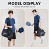 Pickleball Bags for Men & Women Pickleball Tote Bag Sports Duffle Bag w/Shoe Compartment for Paddle Racquet & Accessories