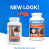 Nutramax Laboratories Cosequin Maximum Strength Joint Health Supplement for Dogs - With Glucosamine, Chondroitin, and MSM, 132 Chewable Tablets