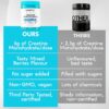 Creatine Monohydrate Gummies Blueberry for Men & Women, 100% Creatine Blueberry Gummies, 5g per Serving + Vegan, Sugar Free + Strength, Energy, Muscle & Booty Gain - 120 Count
