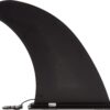 Retrospec Replacement Fins for Inflatable Stand up Paddle Board (Set of 3), Black