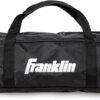 Franklin Sports Portable Pickleball Hopper + Carry Bag - (100) Ball Pickleball Caddy + Travel Basket with Wheels - Easy Storage + Transportation to Court - Easy Assembly + Durable Construction