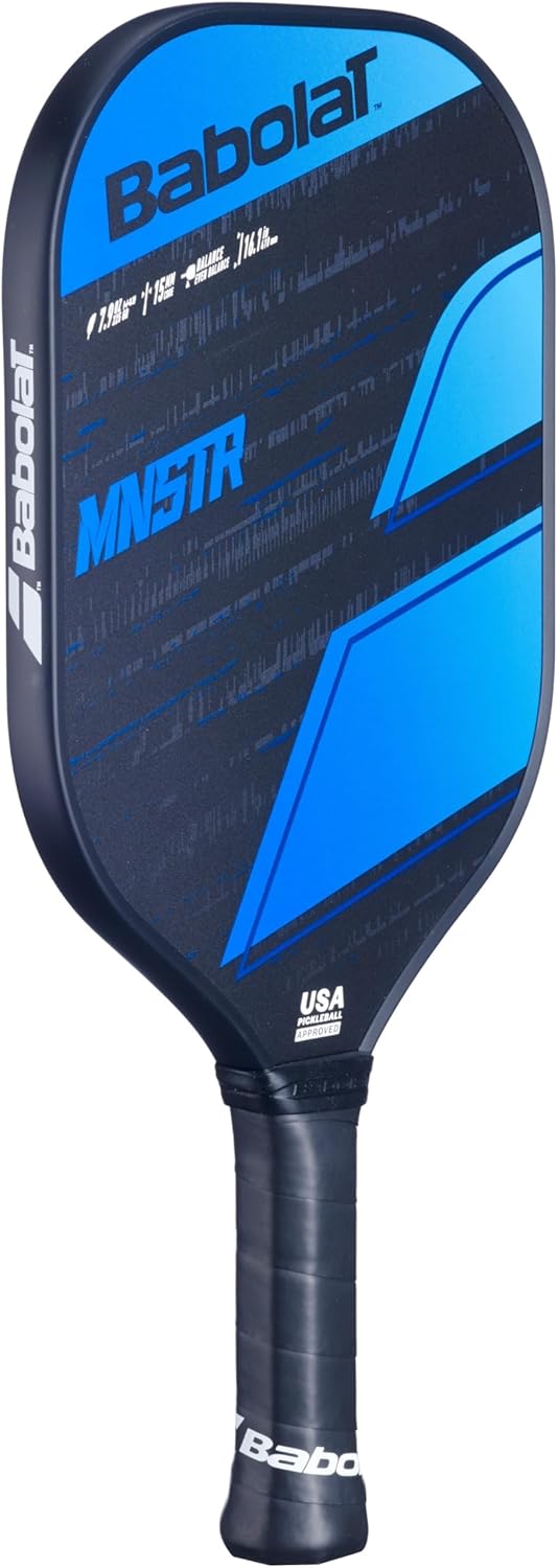 Babolat MNSTR Pickleball Paddle (Black/Blue)