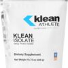 Klean ATHLETE Klean Isolate - Whey Protein Isolate - Daily Protein & Amino Acid - Intake for Muscle Integrity* - NSF Certified for Sport - 20 Servings - Unflavored