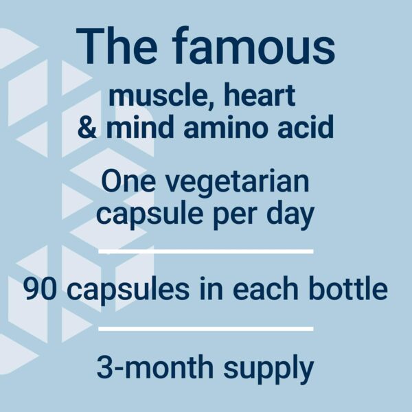 Life Extension Taurine, Pure Taurine Amino Acid Supplement, Heart, Liver and Brain Health, Longevity, Muscle and Exercise, 1000 mg dose, Non-GMO, Gluten-Free, Vegetarian, 90 Vegetarian Capsules