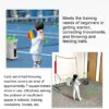 Portable Pickleball Thrower, Mini Pickleball Ball Machine, 25 Pieces Ball Capacity, APP Intelligent Control, 25-70° Serve Angle Adjustable, for Beginners
