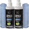 Pickleball Paddle Cleaner Spray - Removes Dirt, Ball Residue, Scuff Marks- EPA Safer Ingredients, Pickleball Accessories, Pickleball Gifts, Presidents Day Deals - 8 FL Oz (Cloth & Thumb Tape Included)
