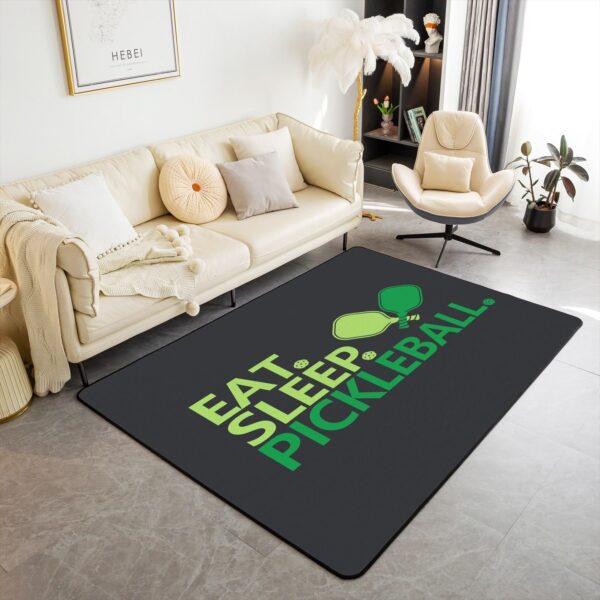 Pickleball Area Rug 3x5 Kids Pickleball Gifts Living Room Rugs for Bedroom Gifts for Pickleball Lovers Boys Girls Decorative Carpet Rug Pickleball Accessories Indoor Floor Mat Room Decor Accent Rug