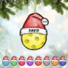 Custom Pickleball Ornament, Pickleball Ornament, Pickleball Ornament for Christmas Tree 2024, Pickleball Paddles, Personalized Pickleball Gift Idea, Pickleball Decorations for Pickleball Lovers, 5