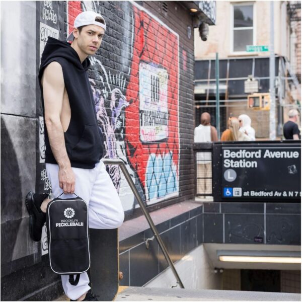 Brooklyn Pickleball Co. | Set of 2 Premium Carbon Fiber Paddles | USAPA Approved | Honeycomb Core Pickle-Ball Paddle | 2025 Pickle Ball Starter Kit Bundle & Travel Case