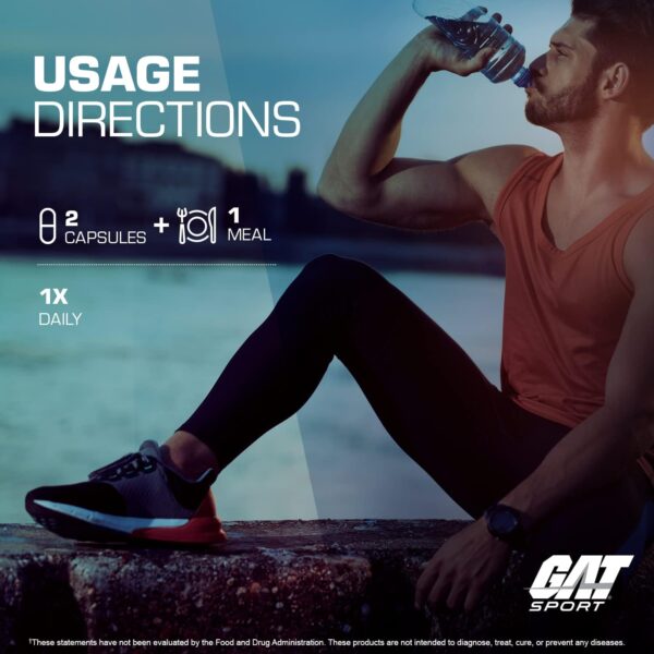 GAT SPORT Men's Multi + Test, Premium Multivitamin Tablets (150 Count)