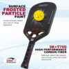 Pickleball Paddles T700 3K Carbon Fiber Picklebll Paddle with Aero Throat Edgeless Designed 16MM Thermoformed Pickleball Racket USAPA Approved