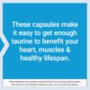 Life Extension Taurine, Pure Taurine Amino Acid Supplement, Heart, Liver and Brain Health, Longevity, Muscle and Exercise, 1000 mg dose, Non-GMO, Gluten-Free, Vegetarian, 90 Vegetarian Capsules