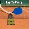 Pickleball Balls, USAPA Approved 40 Holes Outdoor Pickleball Balls, High Elasticity & Durable Paddle Balls for All Style Pickleball Paddles