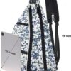 Seektop Pickleball Bag Adjustable Pickleball Bags for Women Men，Pickleball Paddle Bag W/Fence Hook/Large Capacity/Safety Pocket/Water Bottle Bag