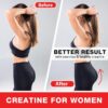 Creatine for Men & Women Creatine Monohydrate Gummies, Creatine Monohydrate per Serving with Taurine & Vitamin B12, Pre-Workout for Max Strength, Energy & Endurance - 2 Pack