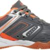 ACACIA HYPERSHOT Pickleball Shoes Grey/Orange, 8