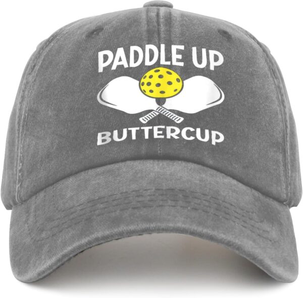 Paddled-up Butterrcup Hat for Women Fashion Pickleball Lover Hats Womens Cycling Caps Fashionable Unique Gifts for