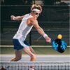 Pickleball Paddles, Fiberglass Surface Pickleball Set with Pickleball Rackets, USAPA Standard Pickle Ball Paddles Set of 4 with 4 Pickelball Balls and 1 Bag, Pickle Ball Paddle Set for Men Women