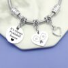Pickleball Gifts for Women Stainless Steel Bracelets Pickleball Lover Gifts Pickleball Coach Gift Christmas Birthday Gifts for Pickleball Players Pickle Ball Gifts Funny Friendship Gifts for Women