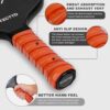 Carbon Fiber Pickleball Paddles Set,2 Pack with 2 Balls & Portable Bag - Lightweight Pickleball Paddles for Women & Men, Professional-Grade Pickleball Gifts for All Skill Levels