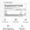 Codeage Grass-Fed Beef Isolate Protein Powder Supplement - 20 Amino Acids, Collagen-Rich - Athletes & Sports - Unflavored Carnivore Protein Supplement, BCAA & EAA Supplement - Gluten-Free - 26.45 oz