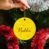 Pickleball Christmas Ornaments with Name, Personalized Pickleball Sports Christmas Ornament 2024, Custom Pickleball Player Gift Idea, Pickleball Lovers Ornament, Sport Xmas Ornament, Pickleball Decor