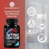 Extra Strength Nitric Oxide Supplement 3X Strength L Arginine, Citrulline Malate, AAKG, Beta Alanine - Premium Muscle Supporting Nitric Booster - Natural Energy & Heart Health Support - 180 Capsules