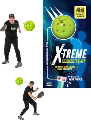Pickleball Trainer, Pickleball Rebounder for Solo Training Anywhere, Durable, Portable, Easy Set Up