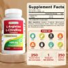 Best Naturals L-Arginine L-Citrulline Complex 1000 mg 250 Tablets (250 Count (Pack of 3))