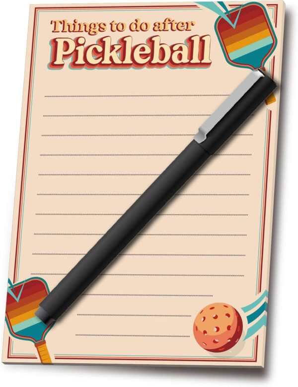 Pickleball Notepads - "Things To Do After Pickleball" - Pack of 2 Notepads - For All Pickleball Fans