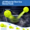 Outdoor Pickleball Balls, 4 Pack| 12 Pack 40 Holes Premium Pickle Balls 2024 Quiet Pickleballs for All Levels Sport Durable and High Visibility Ball Usapa Standard