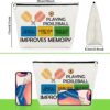 Pickleball Gifts for Women Makeup Bag Pickleball Lover Gifts for Sister Daughter Friend Cosmetic Bag Graduation Friendship Birthday Present for Sport Player Coworker Team Mom Travel Cosmetic Pouch