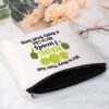 POFULL Pickleball Player Paddleball Gift We're More Than Just Pickleball Cosmetic Bag for Pickleball Lovers