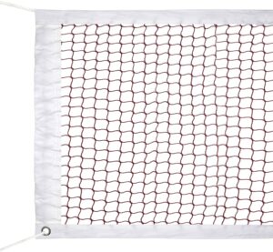 Glodwheat Badminton Net Sports Outdoor Indoor Fitness Badminton Pickleball Replacement Net for Backyard Beach Garden (20 FT x 2.5 FT)