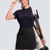 High Waisted Tennis Golf Athletic Skirts for Women Tummy Control Pickleball Skort with Shorts Pockets Anti Slip