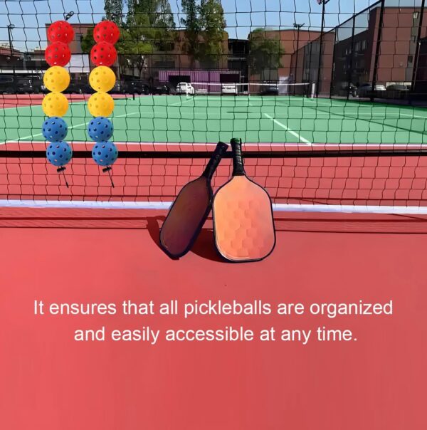 Pickleball Storage Cable Chord, Innovative Pickleball Ball Holder, Fashion Pickleball Storage Accessories, Save Space