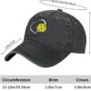 Women's Pickleball Hat for Men Women, Adjustable Vintage Distressed Washed Dink Heart Pickle Ball Baseball Cap