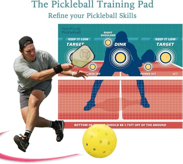 Pickleball Dink Pad - Training Wall Dink Pads for Practice
