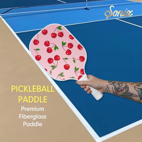 Sonix | USAPA Approved | Premium Pickleball Paddle | Fiberglass Surface, Non-Slip Cushion Grip | Single Pickle Ball Racket