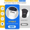 2 Pcs Custom Pickleball Paddle Name Bands - Personalized Silicone Ring Grip Bands for Paddles Grip on Racket Racquetball for Pickleball Lovers