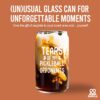 Panvola Tears of My Pickleball Opponents Pickleball Gifts Glass Cup with Bamboo Lids Glass Straw Beer Can Shaped Glass Iced Coffee Glasses Drinking Jars Beer Glasses Glass Cans 16oz
