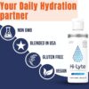 Hi-Lyte Electrolytes for Fasting, Immune Support and Rapid Hydration | 48 Servings | NO Calories NO Sugar | 20%+ More Potassium, Magnesium & Zinc