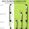 17 Balls Pickleball Ball Retriever & Ball Holder Storage with Strap, Back Saver for Pickleball Accessories, Quick for Pickleball Tube Ball Pickup
