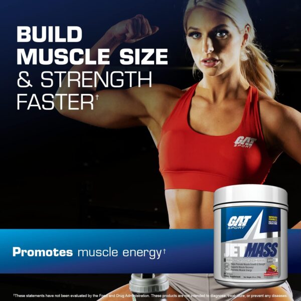 GAT SPORT JetMass Fact-Acting Volumizing Creatine System, 30 Servings (Tropical Ice)