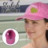InnoBeta Embroidered Pickleball Cap - Funny Gifts for Women, Lovers, Players - Adjustable Hat Accessory for Birthday, Christmas - Pink