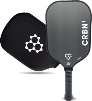 CRBN1 and CRBN2 Pickleball Paddle - Carbon Fiber Pickleball Paddle with Honeycomb Poly Core - Perfect Balance of Power & Control