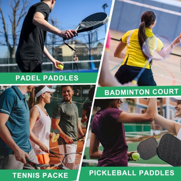 Multi-Use Beach Tennis Bag For Sport Convertible Padel Backpack With Shoe Compartment, Laptop Sleeve,Fence Hook,Ball Sleeve