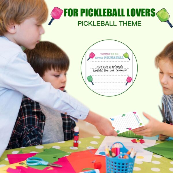 XUWAIDSGN 2pcs Pickleball Notepads 50 pages Things To Do After Pickleball Notepad 4x6 lined Memo Notepads Cute Note Pads Easy to Tear Funny Pickleball Gifts For Office Supplies Organize Tasks Notes